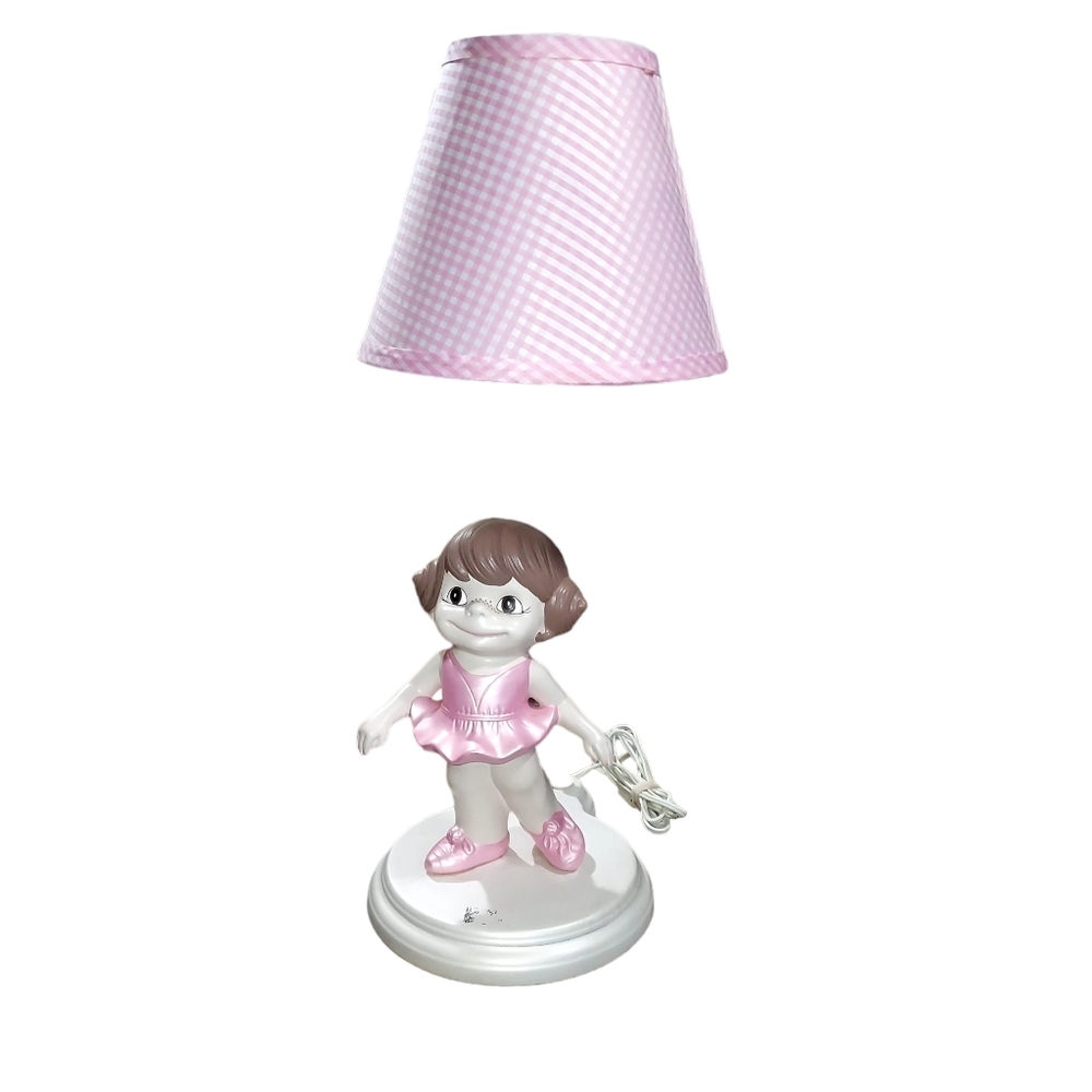 Atlantic Mold 1979 bedside Lamp smiley ballerina dimensions 11"×22" Add …